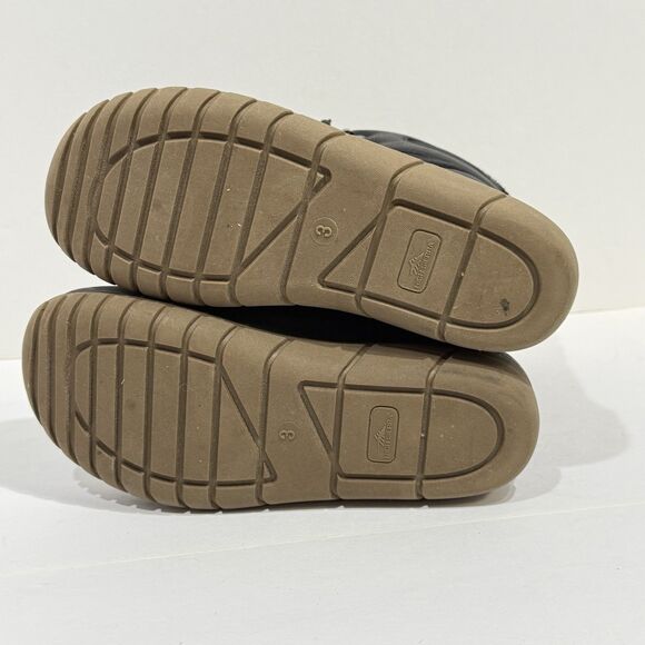 High Sierra Blaine Winter Snow Boots Waterproof Black with Leather Youth Size 3M - Picture 6 of 13